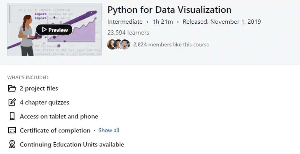Python for data visualization